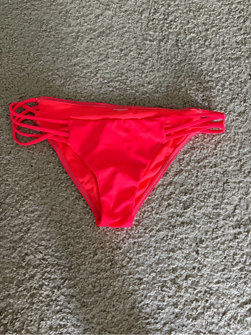 Billabong Neon Coral Triple-Strap Bikini Bottom